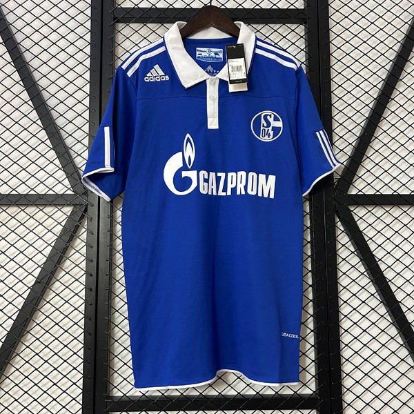 Tailandia Camiseta Schalke 04 Primera Equipación Retro 2010-2011