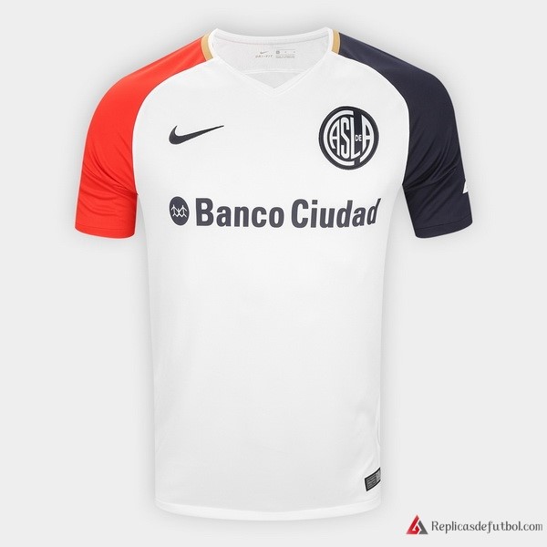 Camiseta San Lorenzo de Almagro Segunda equipación 2018-2019 Blanco